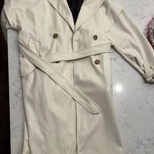 Apparis Vegan Leather Trench